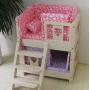 YAMEIJIA Pet Bed, bunk Bed, Double Solid Wood Bed, Kennel, pet nest,XS