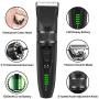 RegeMoudal Dog Clippers Professional Dog Grooming Kit Cordless Pet Grooming Clippers Quiet Dog Trimmer Rechargeable Pet Hair Clippers with 4 Comb Guides, 1 Nail Clippers for Thick Coats Dogs Cats Pets