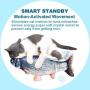 Flopping Fish Cat Toy,Realistic Plush Simulation Electric Doll Fish Cute Interactive Pets Pillow Chew Bite Supplies for Cat Kitty Kitten with Catnip