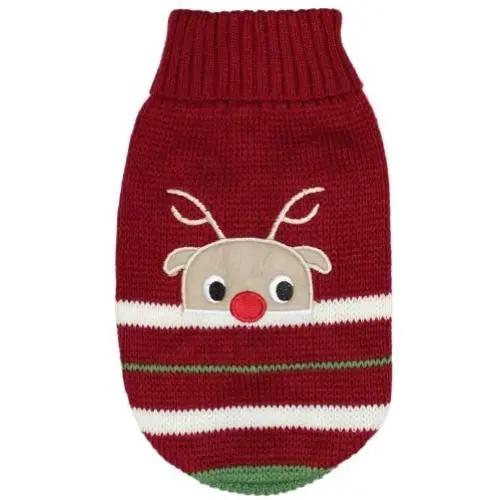 Parisian Pet Dog Sweaters for Small Dogs Clothes for Medium Dogs Winter Jacket Outfits Dog Cable Knit Sweater (M, Reindeer) Parisian Pet Dog Sweaters for Small Dogs Clothes for Medium Dogs Winter Jacket Outfits Dog Cable Knit Sweater (M, Reindeer)