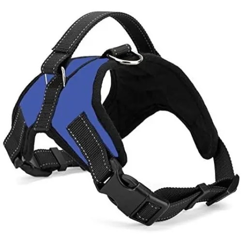 Lymenden No Pull Dog Vest Harness, Reflective Dog Body Padded Vest with Handle, Adjustable Dog Walking Harness Comfort Control for Small Medium Large Dogs Lymenden No Pull Dog Vest Harness, Reflective Dog Body Padded Vest with Handle, Adjustable Dog Walking Harness Comfort Control for Small Medium Large Dogs