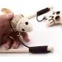 Lian yi Wood Wand Stick for Cat Catcher Teaser Mouse Toy for Pet Kitten Jumping Train Aid Fun Stick Teaser Toy Cute Interactive Toy