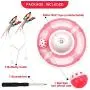 Interactive Cat Toys for Indoor Cats Automatic Electronic Rotating Butterfly Cat Toy with Roller Tracks Ball, Exercise Hunting Toy Games Funny Gifts for Kitten Pet Cat Supplies Interactive Cat Toys for Indoor Cats Automatic Electronic Rotating Butterfly Cat Toy with Roller Tracks Ball, Exercise Hunting Toy Games Funny Gifts for Kitten Pet Cat Supplies