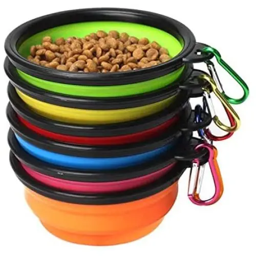 CHIC&TNK Changeable Pet Bowl Toy Foldable Silicone Dog Portable Out Folding Outdoor Travel CHIC&TNK Changeable Pet Bowl Toy Foldable Silicone Dog Portable Out Folding Outdoor Travel
