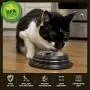 Iconic Pet Color Splash Stripe Non-Skid Pet Bowl, 16-Ounce, Black Iconic Pet Color Splash Stripe Non-Skid Pet Bowl, 16-Ounce, Black