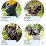 Gentle Muzzle Guard for Dogs - Prevents Biting Unwanted Chewing Safely Secure Comfort Fit - Soft Neoprene Padding – No More Chafing – Included Training Guide Helps Build Bonds Pet