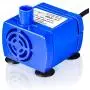 maxmartt Pet Feeder Fountain Water Pump Blue Silent New Generation Submersible Electric Water Pump 5.9ft Long Cable Low Power Consumption Cat Dog maxmartt Pet Feeder Fountain Water Pump Blue Silent New Generation Submersible Electric Water Pump 5.9ft Long Cable Low Power Consumption Cat Dog