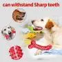 ZGSZ Large Dog Toys Durable Dog Chew Toy for Aggressive Chewers, Beef Flavored Tough Dog Bone Natural Rubber Teeth Cleaning Chews Non-Toxic Toy for All ZGSZ Large Dog Toys Durable Dog Chew Toy for Aggressive Chewers, Beef Flavored Tough Dog Bone Natural Rubber Teeth Cleaning Chews Non-Toxic Toy for All
