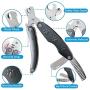 Dog Nail Clippers, Sharpest Dog Toenail Clippers Metal Handle with Safety Guard [Clips The Nails with One Squeeze] for Large Medium Small Breed (>6 Lb) with Exquisite Box, Best Clippers for Thick Nail