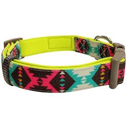 Blueberry Pet 2 Colors Soft & Comfy Vintage Tribal Dog Collars