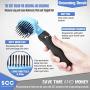 Premium Soft Self Cleaning Slicker Brush for Dogs & Cats. Dematting Brush Effectively and Effortlessly Shedding Mats, Removes Tangles, Dander, Dirt, Loose Fur by Up to 95% for Short or Long Hair.