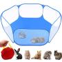 GABraden Small Animals Tent,Reptiles Cage,Breathable Transparent Pet Playpen Pop Open Outdoor/Indoor Exercise Fence,Portable Yard Fence