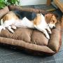 Petper Pet Self-Warming Bed, Dog Sofa Bed Paw Print