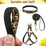 PUPTECK No Pull Dog Harness with Leash and Collar Set - Sunflower Adjustable and Durable Dog Harness for Small Medium Dogs Outdoor Walking