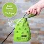 Pogis Compostable Poop Bags - 250 Dog Poop Bags with Easy-Tie Handles - Leak-Proof, Plant-Based, ASTM D6400 Certified Home Compostable Waste Bags for Dogs