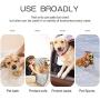 SUNLAND Microfiber Dog Towel Super Soft Pet Bath Towel Ultra Absorbent Dog Drying Towel with Embroidered Paw Print