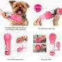 Yipetor Dog Water Bottle for Walking Travel, Portable 3-in-1 Pet Outing Bottle, with Eco Bag & Poop Shovel,for Puppies, Cats and Other Animals Pets Outdoor,Hiking,Food Grade Plastic Yipetor Dog Water Bottle for Walking Travel, Portable 3-in-1 Pet Outing Bottle, with Eco Bag & Poop Shovel,for Puppies, Cats and Other Animals Pets Outdoor,Hiking,Food Grade Plastic