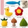 Sumind 15 Pieces Cat Catnip Toys Felt Catnip Infused Toys Interactive Cat Kicker Toys with Catnip Cat Chew Toys Cute Cat Teeth Cleaning Toys for Cat Kitten Pet Playing Chewing Chasing Sumind 15 Pieces Cat Catnip Toys Felt Catnip Infused Toys Interactive Cat Kicker Toys with Catnip Cat Chew Toys Cute Cat Teeth Cleaning Toys for Cat Kitten Pet Playing Chewing Chasing