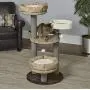 MidWest Sturdy & Fashionable Cat Tree Stylish Cat Tree Features a Removable Cat Bed & Sisal Fabric Cat Scratching Posts for Easy Cleaning 1-Year Manufacturers Warranty