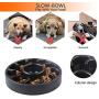 Foir Anti-Gulping Fun Feeder Slow Feed Interactive Bloat Stop Dog Bowls pet Slow Feeder Dog Bowls