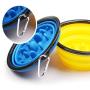 No/Brand 350ML/1000ML Folding Pets Slow Food Bowl,Silicone Pet Feeding Dish Toys Outdoor