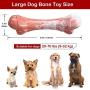 FOCUSPET Aggressive Chew Toys for Large Dogs, Interactive Dog Toys Tough Durable Bones Hard Puppy Toys Food Grade Nylon Dog Toys for Large Medium Small Dogs Teething Chew Toys, Pet Toys for Dogs