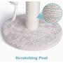Miroddi Cat Tree Tower with Platform,Scratching Posts for Small Cats Kittens