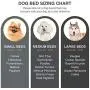 Keet Fluffly Deluxe Pet Bed, Sofa Charcoal, Small Keet Fluffly Deluxe Pet Bed, Sofa Charcoal, Small