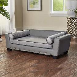 Enchanted Home Pet Sailor Sofa, Grey, Medium (CO3459-20GRY)