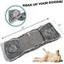 Furvoya Pet Chenille Bath Towel - Quick Drying & Super Absorbent Cloth for Dogs & Cats - Non-Dyed Grooming & Cleaning Dryer Accessories - Hand Pockets, Hanging Loop, Embroidered Paws Furvoya Pet Chenille Bath Towel - Quick Drying & Super Absorbent Cloth for Dogs & Cats - Non-Dyed Grooming & Cleaning Dryer Accessories - Hand Pockets, Hanging Loop, Embroidered Paws