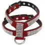 Dogs Kingdom Full Rhinestone Crystal Pet Dog Harness Leash Set Customized Rhinestone Puppy Small Dog Chihuahua Harness Leash 2Pcs Dogs Kingdom Full Rhinestone Crystal Pet Dog Harness Leash Set Customized Rhinestone Puppy Small Dog Chihuahua Harness Leash 2Pcs
