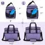 Teamoy Double Layer Dog Travel Bag with 2 Silicone Collapsible Bowls, 2 Food Carriers, 1 Water-Resistant Placemat, Pet Supplies Weekend Tote Organizer Teamoy Double Layer Dog Travel Bag with 2 Silicone Collapsible Bowls, 2 Food Carriers, 1 Water-Resistant Placemat, Pet Supplies Weekend Tote Organizer