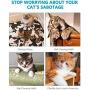 meocute Simulation Silicone Fish Shape Cat Toothbrush Toys,Durable Non Toxic Cat Toothbrush Cat Teeth Cleaning Toy Pet Cat Chew Toy with Catnip