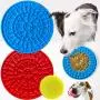 2 Pack Dog Lick Mat with Scrub Pad - Lick Mat for Dogs with Strong Suction - A Challenging Dog Lick Pad for Large and Small Dogs - Our Dog Licking Mat is a Lick Bowl Helpful for Bathing 2 Pack Dog Lick Mat with Scrub Pad - Lick Mat for Dogs with Strong Suction - A Challenging Dog Lick Pad for Large and Small Dogs - Our Dog Licking Mat is a Lick Bowl Helpful for Bathing