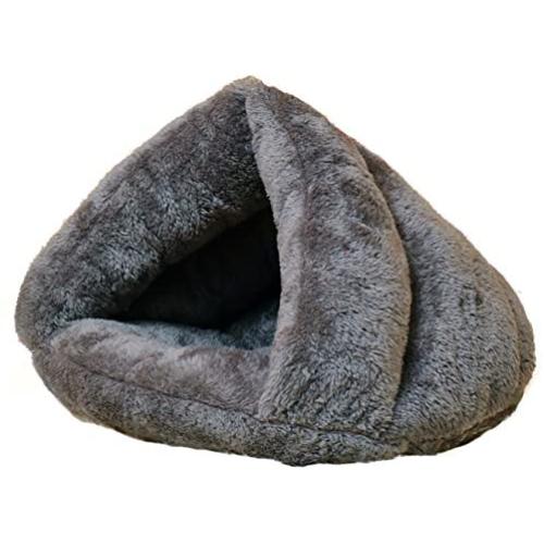Beskie Pet Tent Cave Bed for Small Medium Puppies Kitty Dogs Cats Pets Sleeping Bag Thick Fleece Warm Soft Dog Bed Cuddler Burrow House Hole Igloo Nest Cozy Bed for Cat Puppy