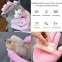 nobrand Pet Grooming Gloves Dog Cat Bathing Shampoo Brush,Advanced Silicone Hair Removal Gloves with high Density Teeth for Cats,Dogs