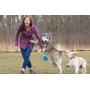 Hero Freezies Dog Toy, Durable Soft Rubber, Fill with Water & Freeze, Tug & Toss Ball
