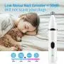 soieho 3 in 1 Dog Nail Grinder Pet Nail Trimmer - Electric Rechargeable Nail Clippers, Pet Nail Grinder Painless Paw Hair Clipper Grooming & Smoothing for Small Dogs Cats