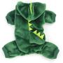 Idepet Dogs Clothes Small Pet Costume Halloween Dinosaur Costume Dog Clothing Puppy Outfits Funny Apperal (XXL)
