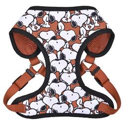 Peanuts Charlie Brown Snoopy Red Dog Harness, Size Large | Large White Dog Harnesses with Red Features, Dog Harness for Large Dogs | No Pull Dog Harness, Dog Apparel & Accessories for All Dogs