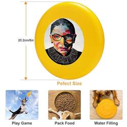 Pet Frisbee Flying Disc Dog Toy - Multifunction Dissent La Smith