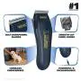 WAHL Lithium Ion Deluxe Pro Series Rechargeable Pet Clipper Grooming Kit with Low Noise & Heavy Duty Motor for Cordless Electric Trimming & Shaving Dogs – Model 9591-2100 WAHL Lithium Ion Deluxe Pro Series Rechargeable Pet Clipper Grooming Kit with Low Noise & Heavy Duty Motor for Cordless Electric Trimming & Shaving Dogs – Model 9591-2100