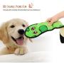 PAWABOO Snake Shape Plush Dog Toys, Stuffingless Plush Pet Toys Soft Boa Snake Toys for Toss and Tug Playing