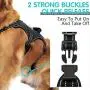 PUPTECK Dog Harness No Pull, Adjustable Reflective Oxford Outdoor Pet Vest, Easy Control Padded Handle for Medium Large Dogs PUPTECK Dog Harness No Pull, Adjustable Reflective Oxford Outdoor Pet Vest, Easy Control Padded Handle for Medium Large Dogs
