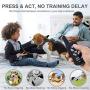 Dog Training Collar - E Collar for Dogs with 3 Training Modes Including Beep and Vibration,Training Collar with Remote Up to 1800ft Range,1-100 Adjustable Training Levels for Large,Medium,Small Dogs