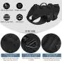 PETAC GEAR Tactical Dog Harness K9 Military Dog Training Harness Adjustable Police Service Dog Working MOLLE Vest for Large Medium Dogs