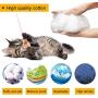 Mojonnie Cat Cuddle Cave Bed Self-Warming Cat Sleeping Bed Winter Pet Bed Cozy Sleeping House for Indoor Cats and Puppy