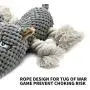 Pehtokoce Dog Toys Plush Dog Toys Squeaky with Crinkle Paper Stuffed Chew Toys for Small, Medium and Larger Dogs Pehtokoce Dog Toys Plush Dog Toys Squeaky with Crinkle Paper Stuffed Chew Toys for Small, Medium and Larger Dogs