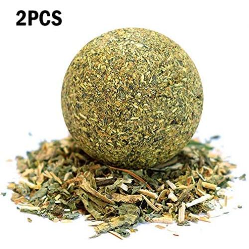 Pudwy 1/2/3/4 pcs Natural Cat Catnip Treat Balls Pet Catnip Toys Interactive Mice Mouse Kitten Toys Cats Playing Cleaning Teeth Toy