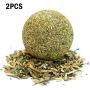 Pudwy 1/2/3/4 pcs Natural Cat Catnip Treat Balls Pet Catnip Toys Interactive Mice Mouse Kitten Toys Cats Playing Cleaning Teeth Toy